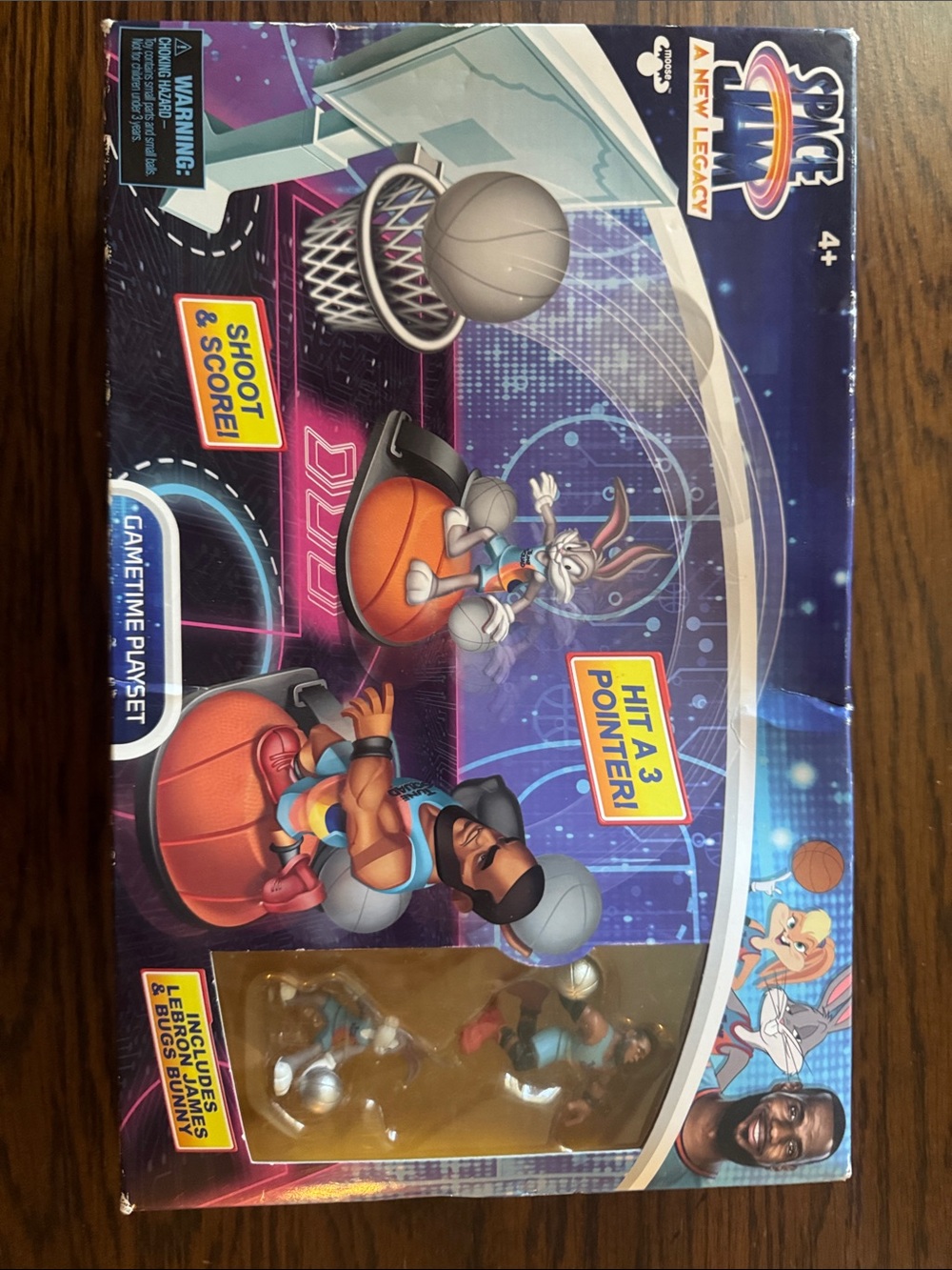 Space Jam: A New Legacy Gametime Playset - Looney Tunes Basketball Figures